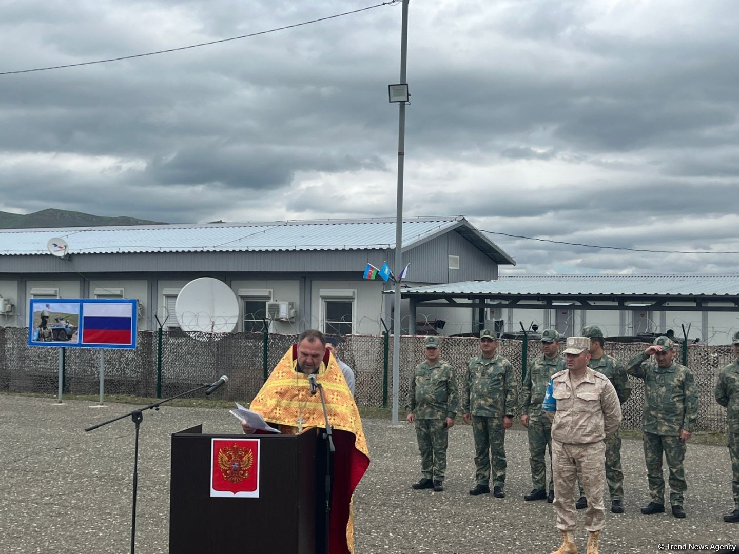 В Ходжалы состоялось мероприятие в связи с выводом российских миротворцев из Карабаха (ВИДЕО/ФОТО)