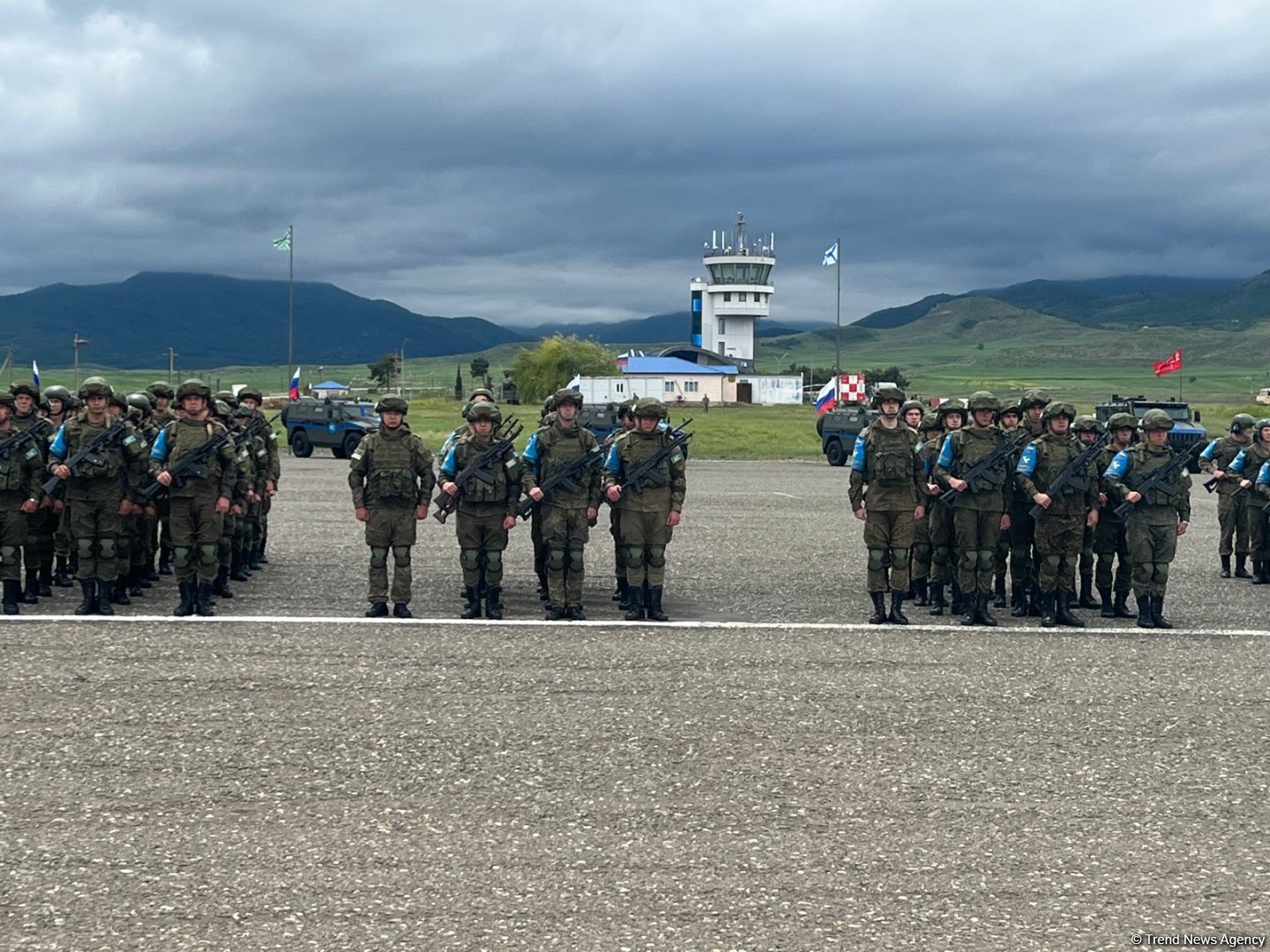 В Ходжалы состоялось мероприятие в связи с выводом российских миротворцев из Карабаха (ВИДЕО/ФОТО)