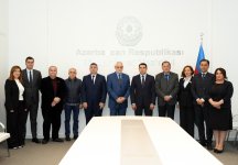 В министерстве культуры состоялась встреча с народным артистом Абдулом Махмудбековым (ФОТО)