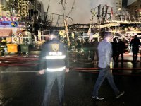 Новые кадры с места сильного пожара в Баку (ФОТО/ВИДЕО)