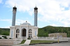 Президент Ильхам Алиев и Первая леди Мехрибан Алиева приняли участие в открытии Зангиланской мечети (ФОТО/ВИДЕО)