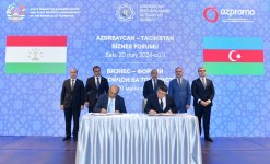 Таджикистан и Азербайджан подписали ряд документов о сотрудничестве (ФОТО)