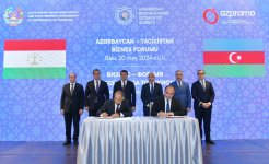 Таджикистан и Азербайджан подписали ряд документов о сотрудничестве (ФОТО)