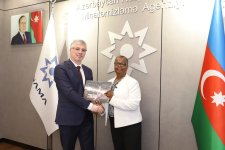 Самир Поладов обсудил с делегацией из США проблему мин на освобожденных территориях (ФОТО)