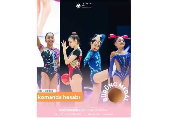 Азербайджанские гимнастки завоевали "бронзу" чемпионата Европы