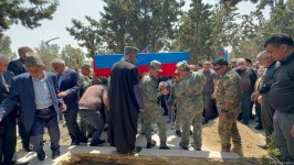 В Сумгайыте прошли церемония прощания и похороны шехида I Карабахской войны Джавида Алекперова (ВИДЕО/ФОТО)