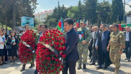 В Сумгайыте прошли церемония прощания и похороны шехида I Карабахской войны Джавида Алекперова (ВИДЕО/ФОТО)