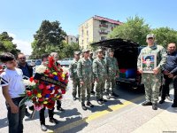 В Сумгайыте простились с шехидом Первой Карабахской войны Эльмеддином Аббасовым (ВИДЕО/ФОТО)