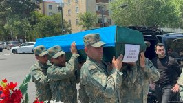 В Сумгайыте простились с шехидом Первой Карабахской войны Эльмеддином Аббасовым (ВИДЕО/ФОТО)