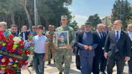 В Сумгайыте простились с шехидом Первой Карабахской войны Эльмеддином Аббасовым (ВИДЕО/ФОТО)