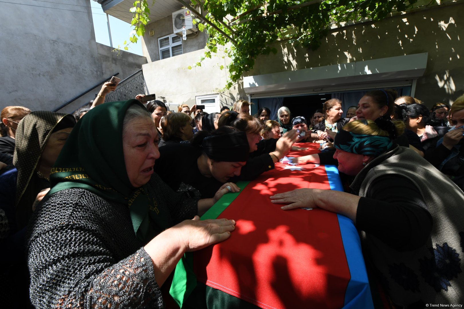 В Сумгайыте простились с шехидом Первой Карабахской войны Эльмеддином Аббасовым (ВИДЕО/ФОТО)