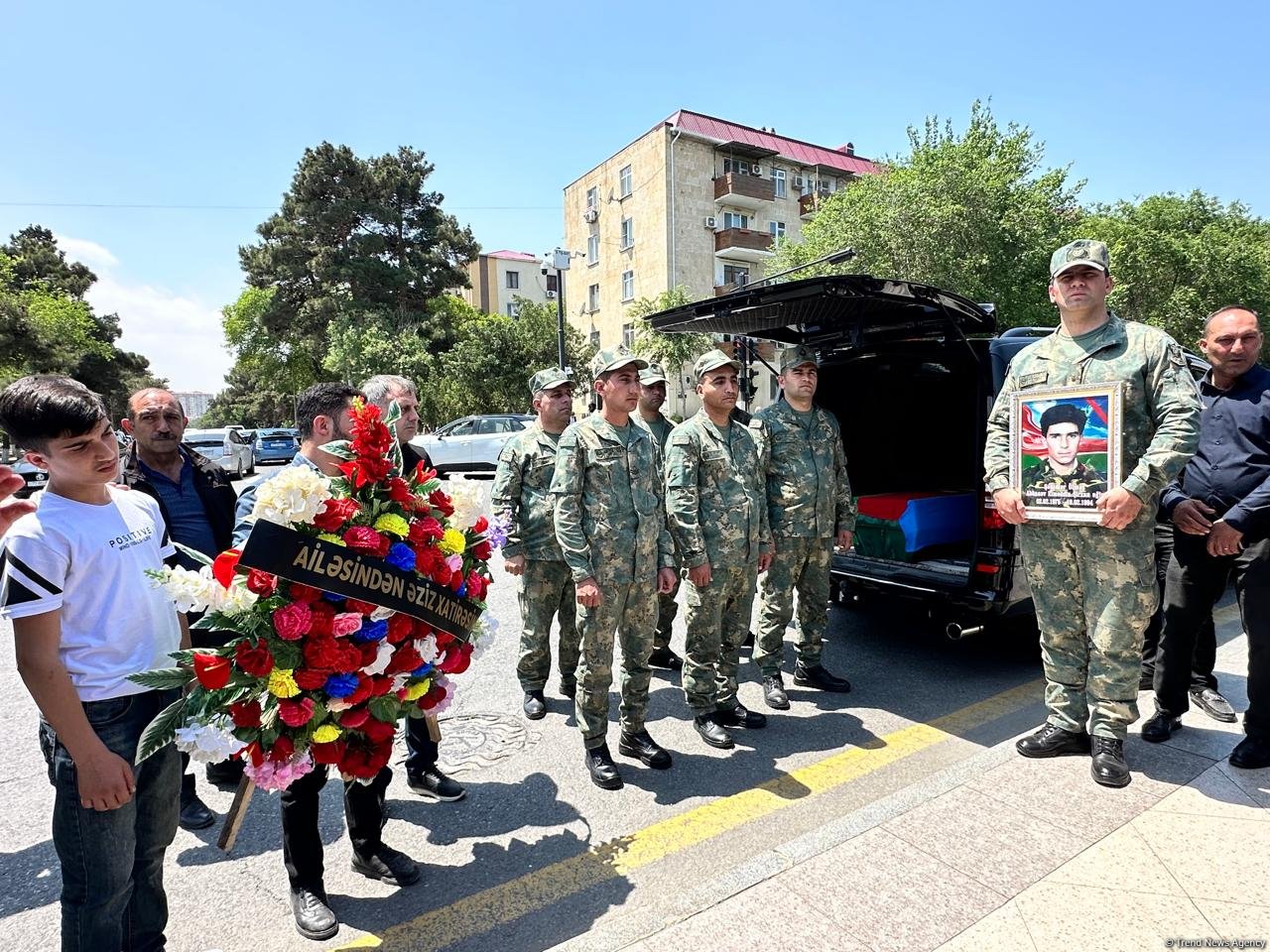В Сумгайыте простились с шехидом Первой Карабахской войны Эльмеддином Аббасовым (ВИДЕО/ФОТО)