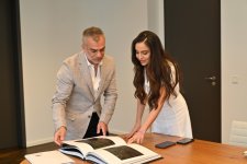 Вице-президент Фонда Гейдара Алиева Лейла Алиева находилась c рабочим визитом в Берлине (ФОТО)