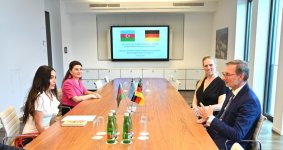 Вице-президент Фонда Гейдара Алиева Лейла Алиева находилась c рабочим визитом в Берлине (ФОТО)