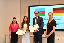 Вице-президент Фонда Гейдара Алиева Лейла Алиева находилась c рабочим визитом в Берлине (ФОТО)