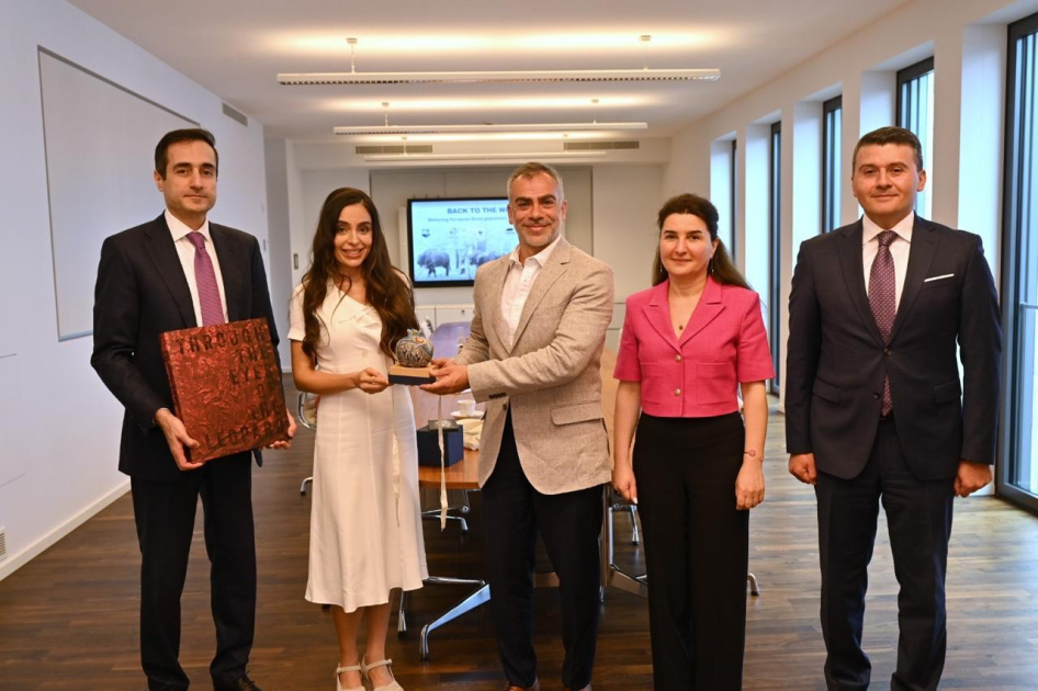 Вице-президент Фонда Гейдара Алиева Лейла Алиева находилась c рабочим визитом в Берлине (ФОТО)