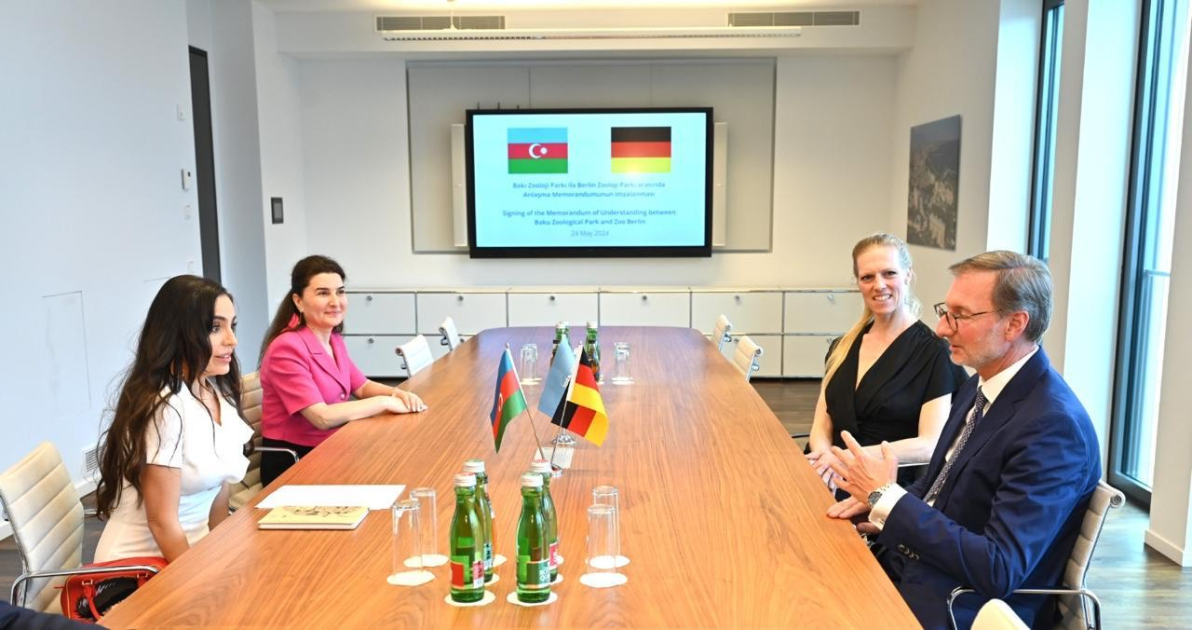 Вице-президент Фонда Гейдара Алиева Лейла Алиева находилась c рабочим визитом в Берлине (ФОТО)