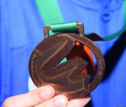 Азербайджанские гимнастки вернулись на родину с "бронзой" чемпионата Европы (ФОТО)