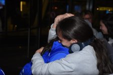 Азербайджанские гимнастки вернулись на родину с "бронзой" чемпионата Европы (ФОТО)