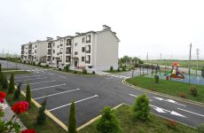 Президент Ильхам Алиев и Первая леди Мехрибан Алиева ознакомились с условиями, созданными после ремонта и реконструкции в 15 многоквартирных зданиях в Ходжалы (ФОТО)