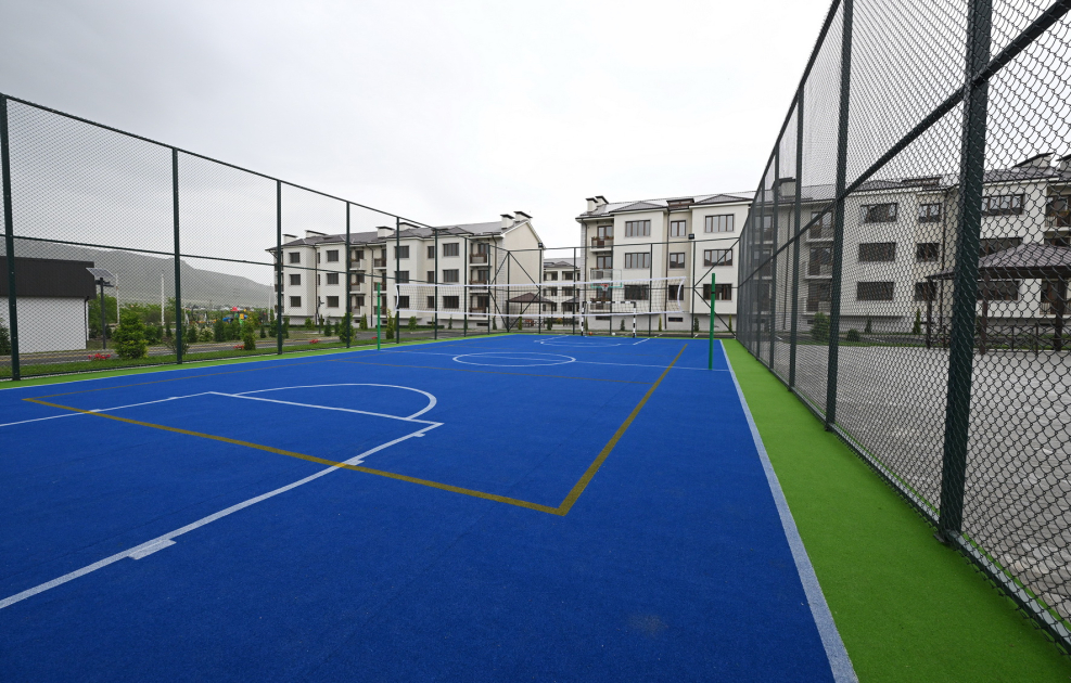 Президент Ильхам Алиев и Первая леди Мехрибан Алиева ознакомились с условиями, созданными после ремонта и реконструкции в 15 многоквартирных зданиях в Ходжалы (ФОТО)