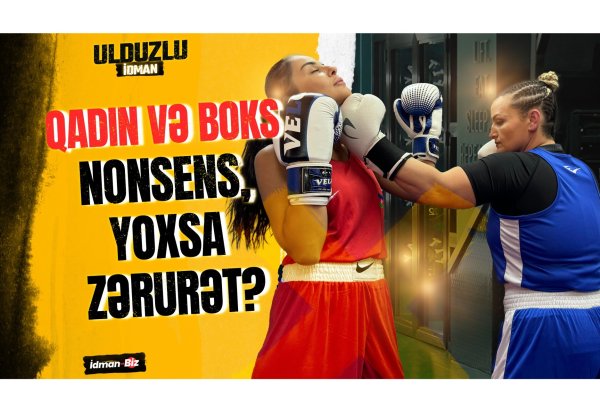 Актриса Севиндж Алиева выстояла под кулаками чемпионки Европы! Только на İdman.Biz TV "Звездный спорт"(ВИДЕО)