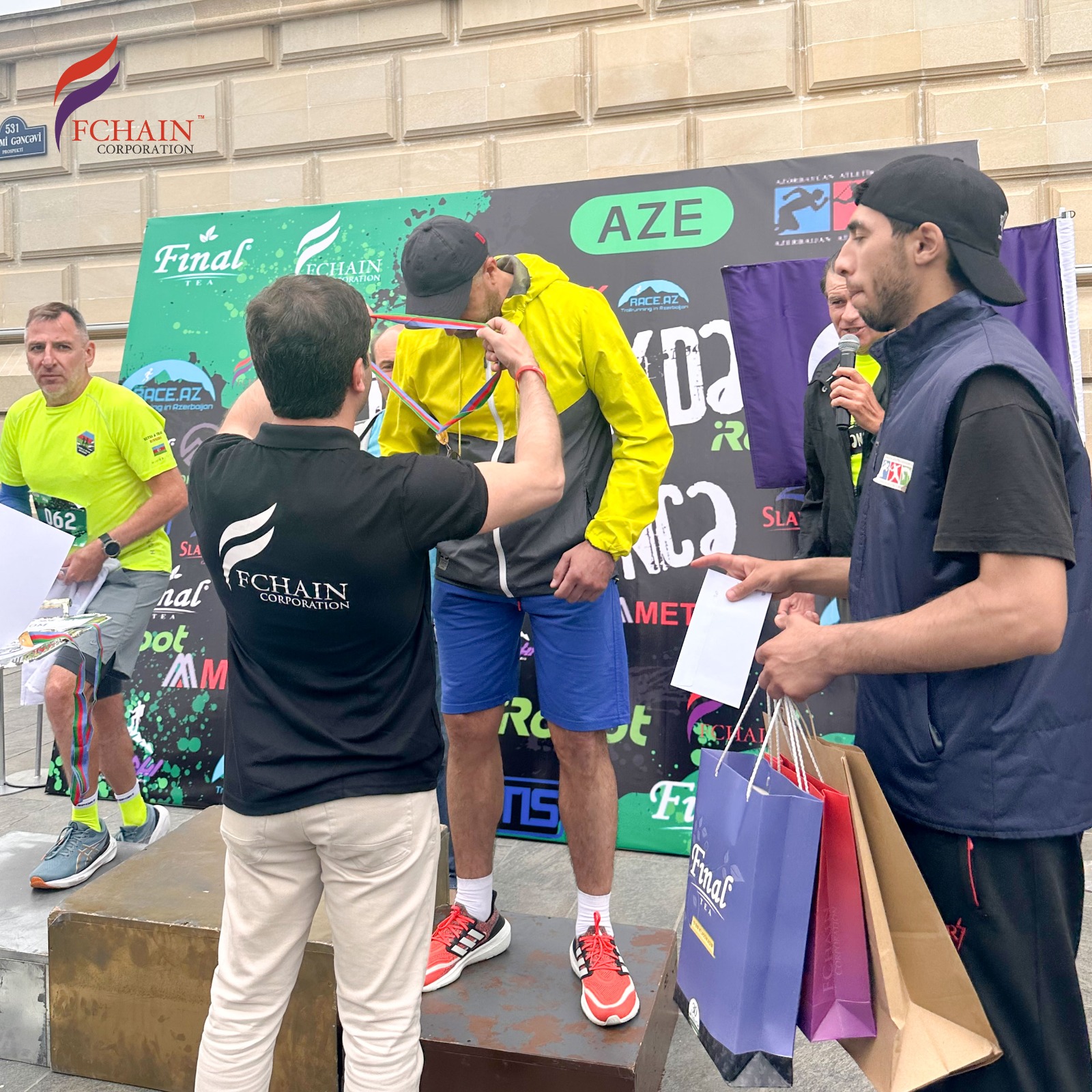 FCHAIN ​​поддержала Гянджинский марафон (ФОТО)