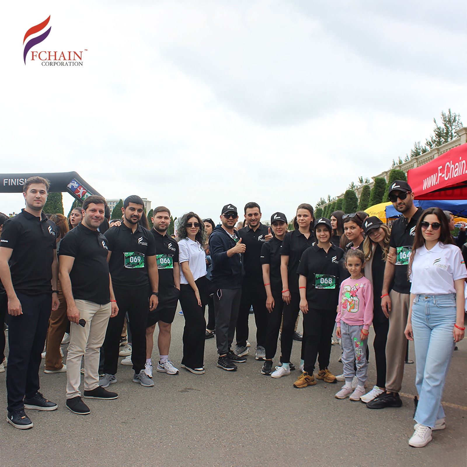 FCHAIN ​​поддержала Гянджинский марафон (ФОТО)