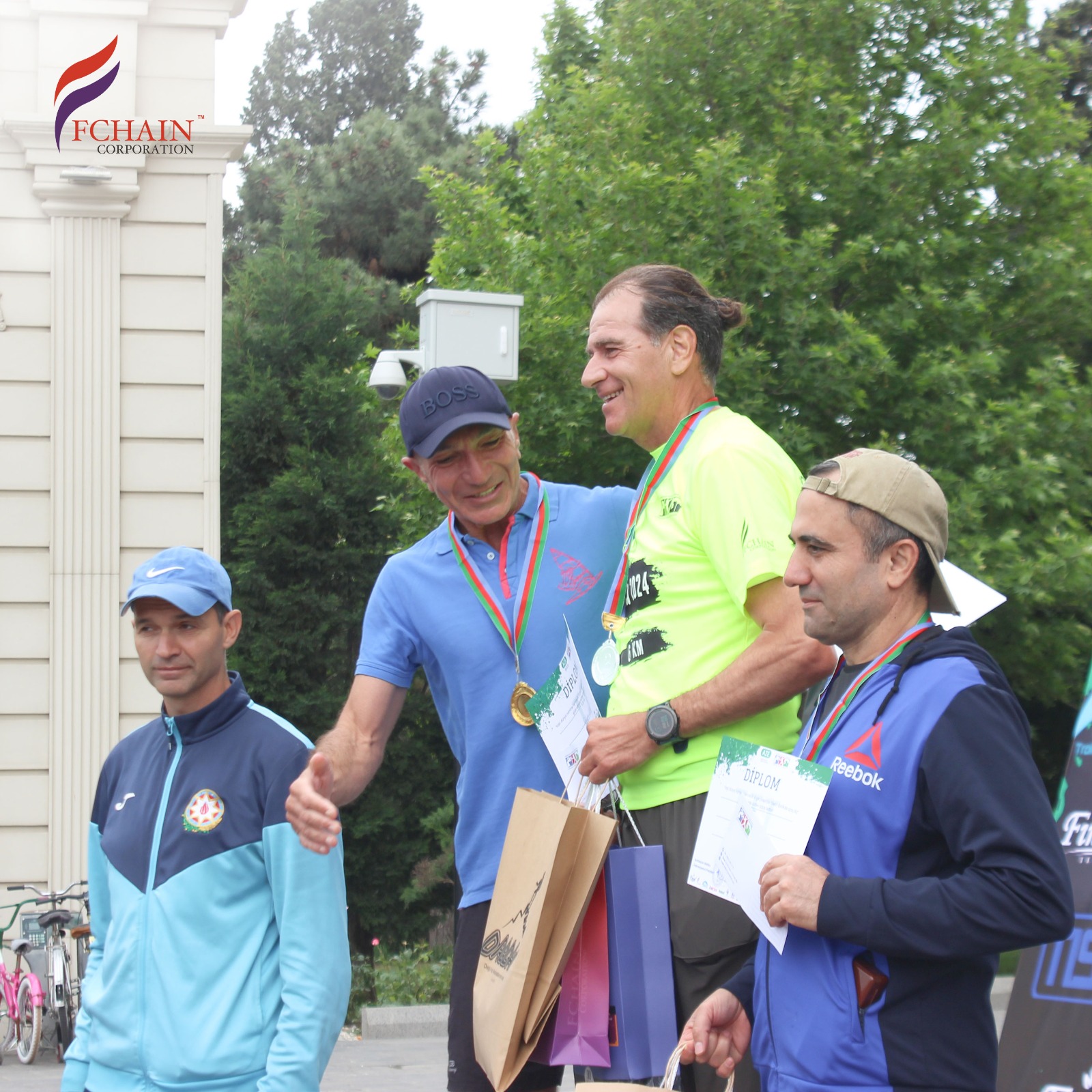 FCHAIN ​​поддержала Гянджинский марафон (ФОТО)
