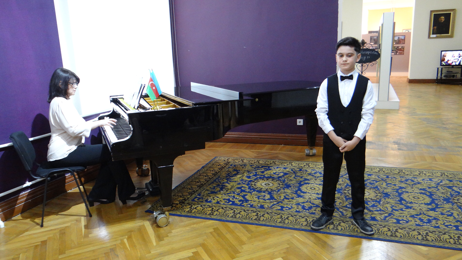 Воспитанники школы имени Рафига Бабаева выступили с концертом (ФОТО)