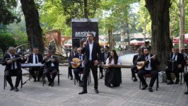 Впервые в Азербайджане в Гяндже представлен проект "Сила музыки" с концертами под открытым небом (ФОТО)