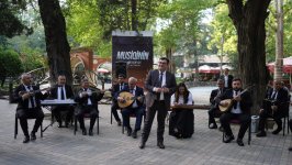 Впервые в Азербайджане в Гяндже представлен проект "Сила музыки" с концертами под открытым небом (ФОТО)