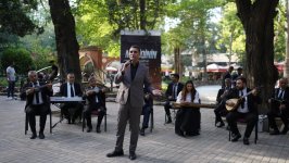 Впервые в Азербайджане в Гяндже представлен проект "Сила музыки" с концертами под открытым небом (ФОТО)