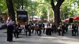 Впервые в Азербайджане в Гяндже представлен проект "Сила музыки" с концертами под открытым небом (ФОТО)