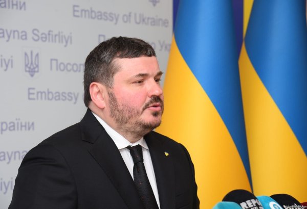 Посол Украины выразил благодарность Президенту Ильхаму Алиеву