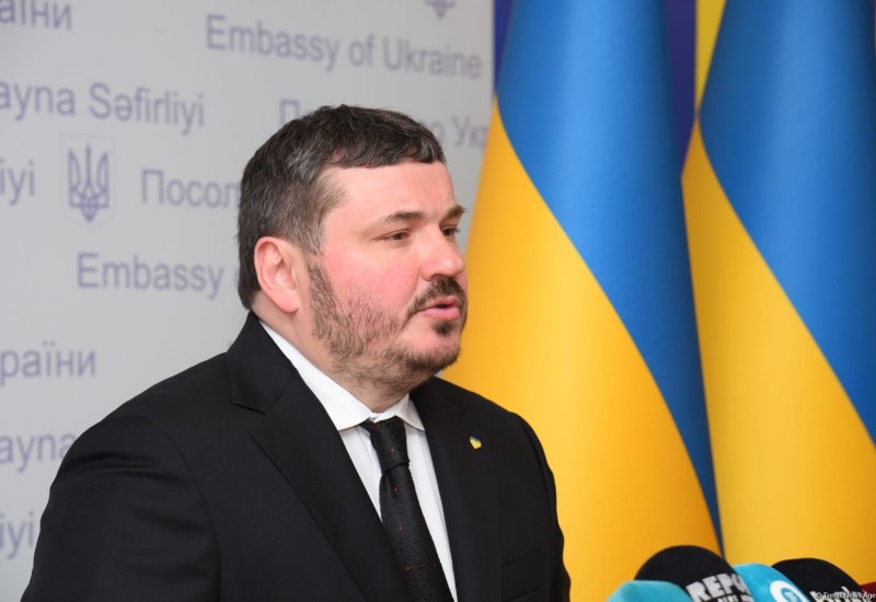 Посол Украины выразил благодарность Президенту Ильхаму Алиеву