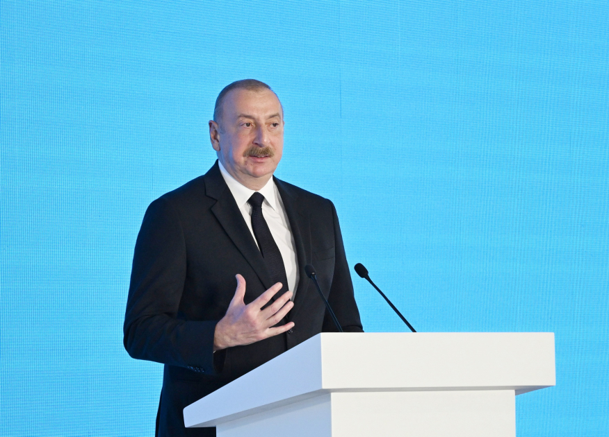 Президент Ильхам Алиев выступил на открытии 29-й выставки Caspian Oil&Gas и 12-й выставки Caspian Power в рамках Бакинской энергетической недели (ФОТО/ВИДЕО)