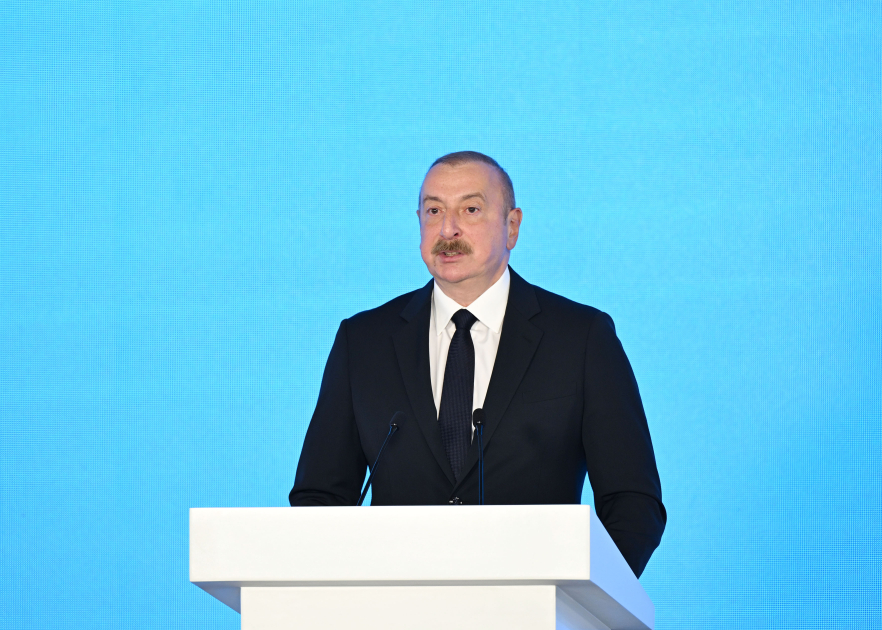 Президент Ильхам Алиев выступил на открытии 29-й выставки Caspian Oil&Gas и 12-й выставки Caspian Power в рамках Бакинской энергетической недели (ФОТО/ВИДЕО)