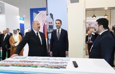 Президент Ильхам Алиев выступил на открытии 29-й выставки Caspian Oil&Gas и 12-й выставки Caspian Power в рамках Бакинской энергетической недели (ФОТО/ВИДЕО)
