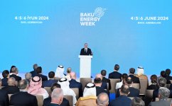 Президент Ильхам Алиев выступил на открытии 29-й выставки Caspian Oil&Gas и 12-й выставки Caspian Power в рамках Бакинской энергетической недели (ФОТО/ВИДЕО)