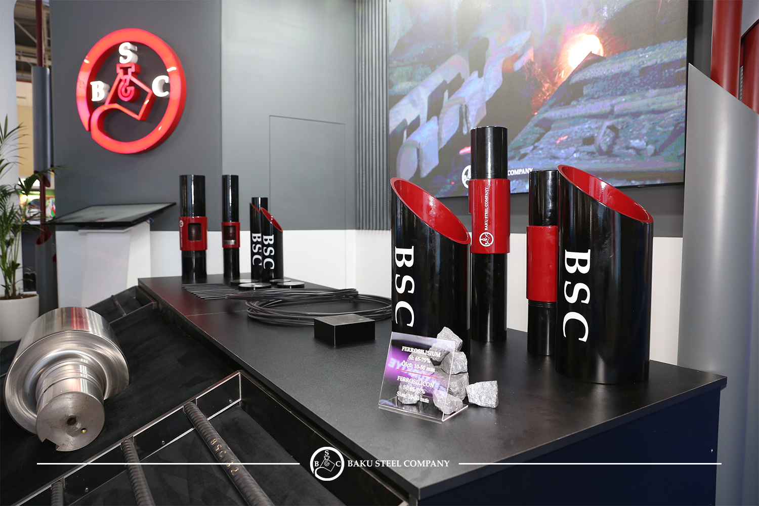 ЗАО «Baku Steel Company» принимает участие в 29-й Международной выставке «Нефть и Газ Каспия» (ФОТО/ВИДЕО)
