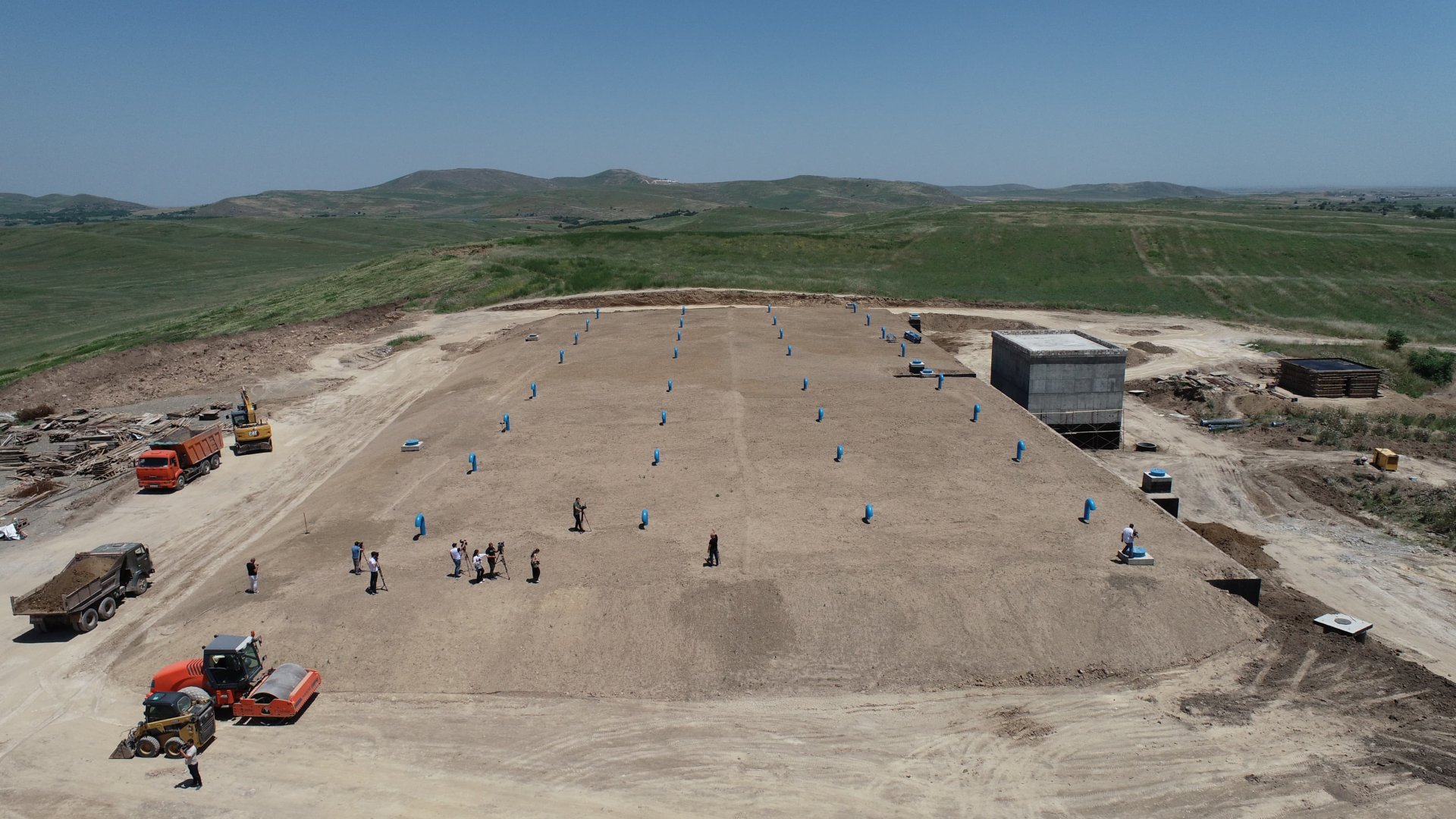 Продолжаются работы по проекту питьевого водоснабжения Физули (ФОТО)