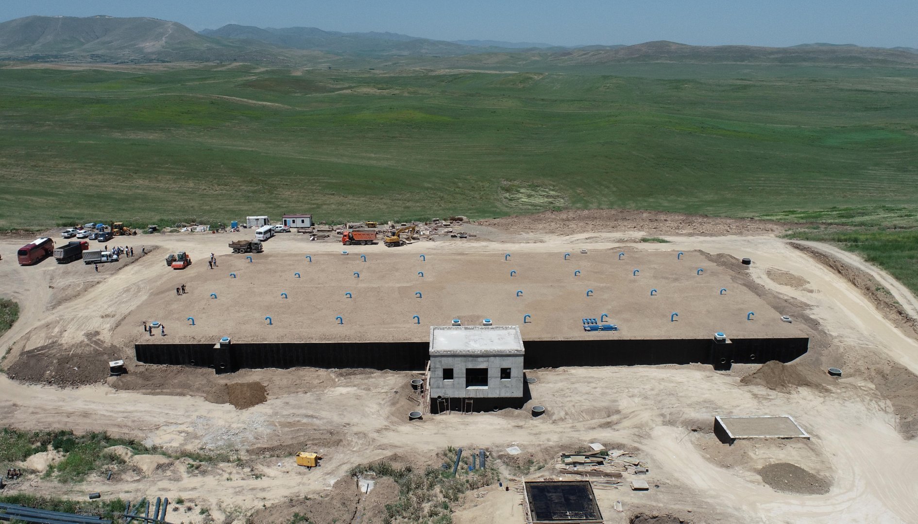 Продолжаются работы по проекту питьевого водоснабжения Физули (ФОТО)