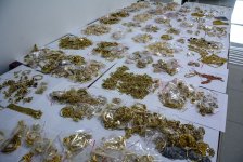 В Азербайджане предотвращена контрабанда более 18 кг золотых изделий (ФОТО)