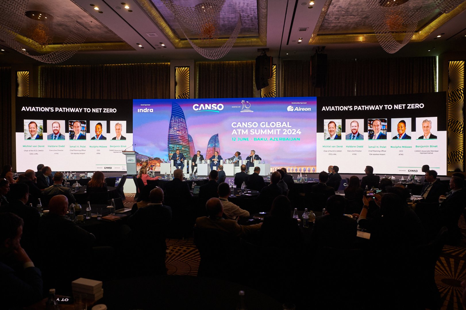 Экологическая устойчивость в центре внимания на Всемирном саммите по аэронавигации 2024 в Баку (ФОТО)