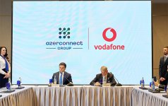 Azerconnect Group и Vodafone Group подписали соглашение о партнерстве (ФОТО)
