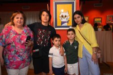 Безграничная фантазия учащихся Leonardo Art School Baku – калейдоскоп ярких красок на выставке в Баку (ФОТО)