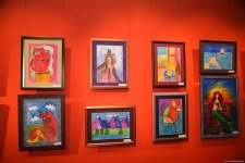 Безграничная фантазия учащихся Leonardo Art School Baku – калейдоскоп ярких красок на выставке в Баку (ФОТО)