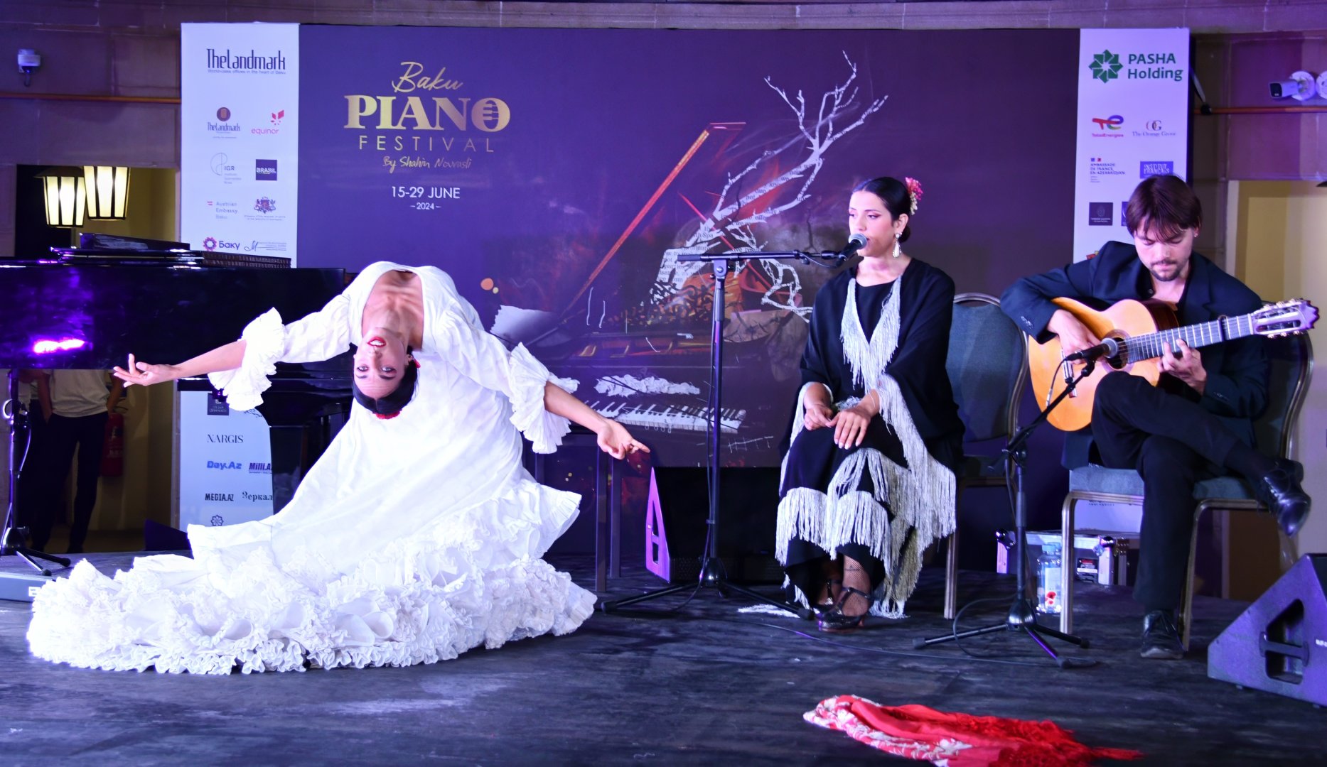 Baku Piano Festival -  зажигательное Rebeca Ortega Flamenco и виртуозность Шаина Новрасли (ВИДЕО, ФОТО)