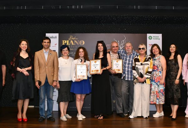 Состоялась церемония награждения победителей литературного конкурса в рамках Baku Piano Festival (ФОТО)